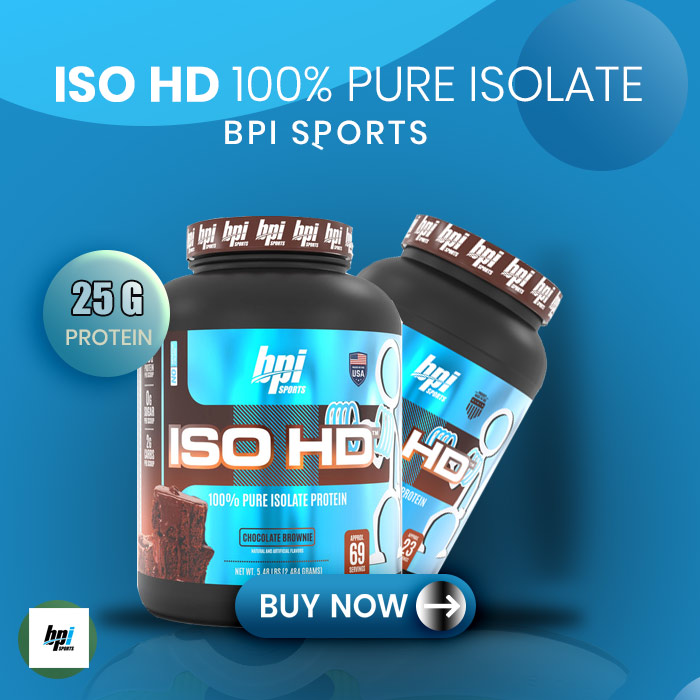 BPI Sports ISO HD Isolate Protein Whey 3