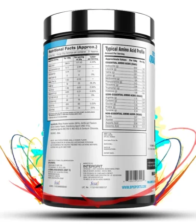 BPI Sports ISO HD Isolate Protein Whey back