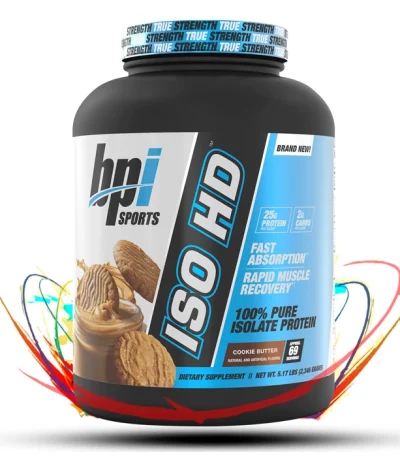 BPI Sports ISO HD Isolate Protein Whey cookie butter 2,346kg