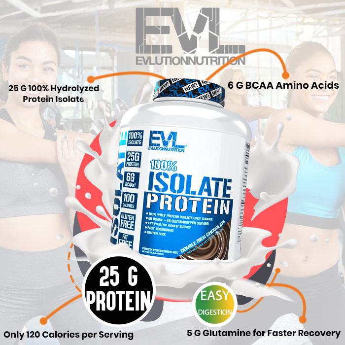 EVLution Nutrition 100% Isolate Protein 4