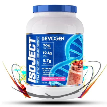 Evogen Isoject Pure Whey Isolate front, Buy Isolate Protein Online