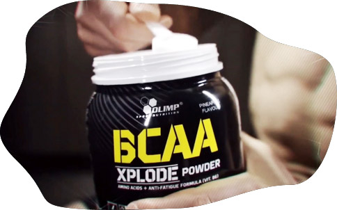 Olimp BCAA Xplode Powder 9 more support for Muscles