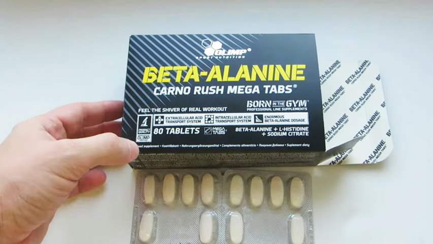 Olimp Beta-Alanine Carno Rush Mega Tabs 4