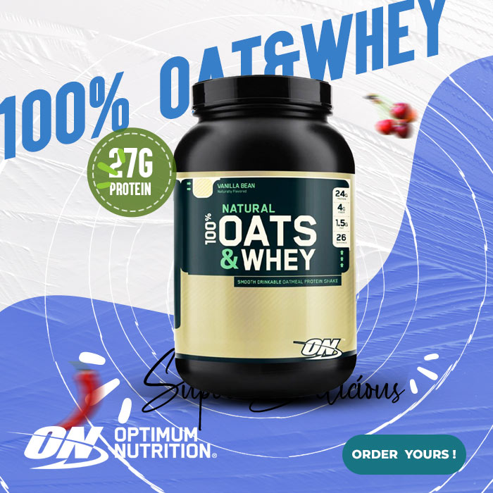 Optimum Nutrition Oats and Whey Protein Powder 7