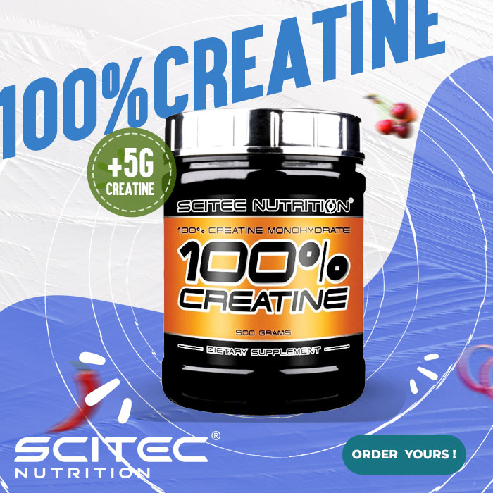 Scitec Nutrition 100% Creatine Monohydrate 5