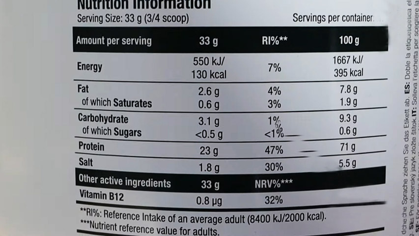 Scitec Nutrition 100% Vegan Protein 4