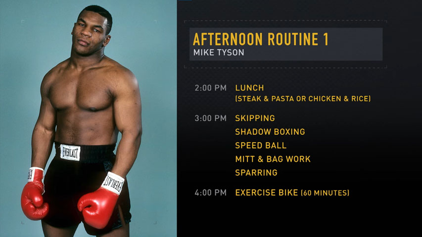 Mike Tyson workout routine 4