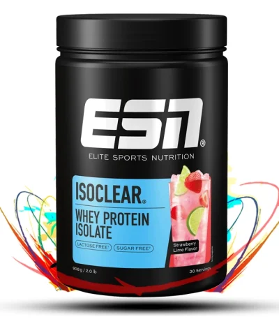 ESN IsoClear Whey Isolate strawberry lime 908g